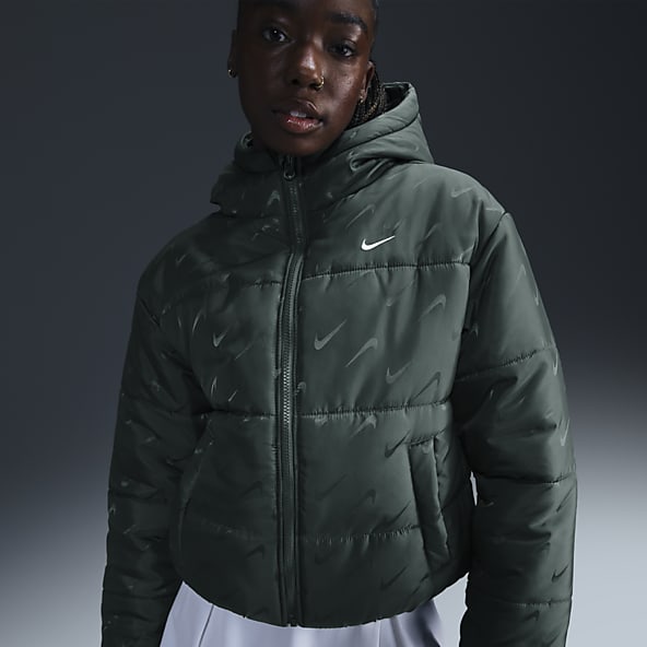 Girls nike bubble coat cheap